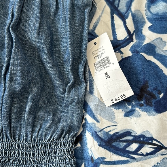 NWT Gap Kids Chambray Romper - Picture 3 of 3